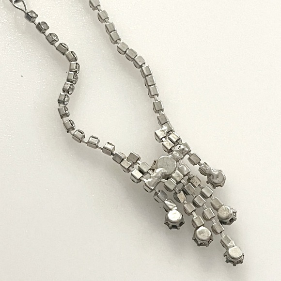 Vintage Rhinestone Necklace - Picture 4 of 13